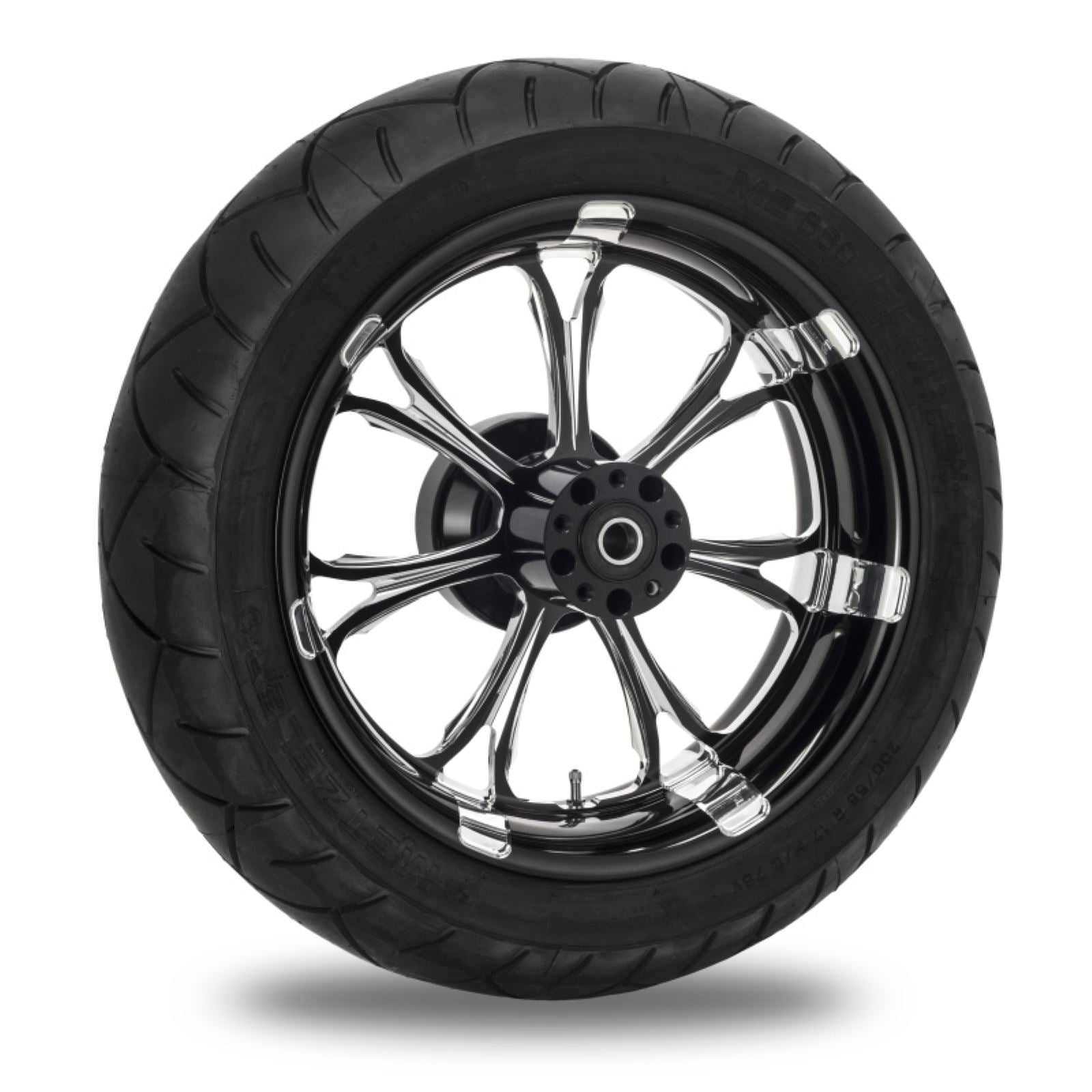 Performance Machine Paramount Rear Forged Wheel Abs - Black Chrome 18" x 5.5" 1269-7814R-PAR-BMP_1463072