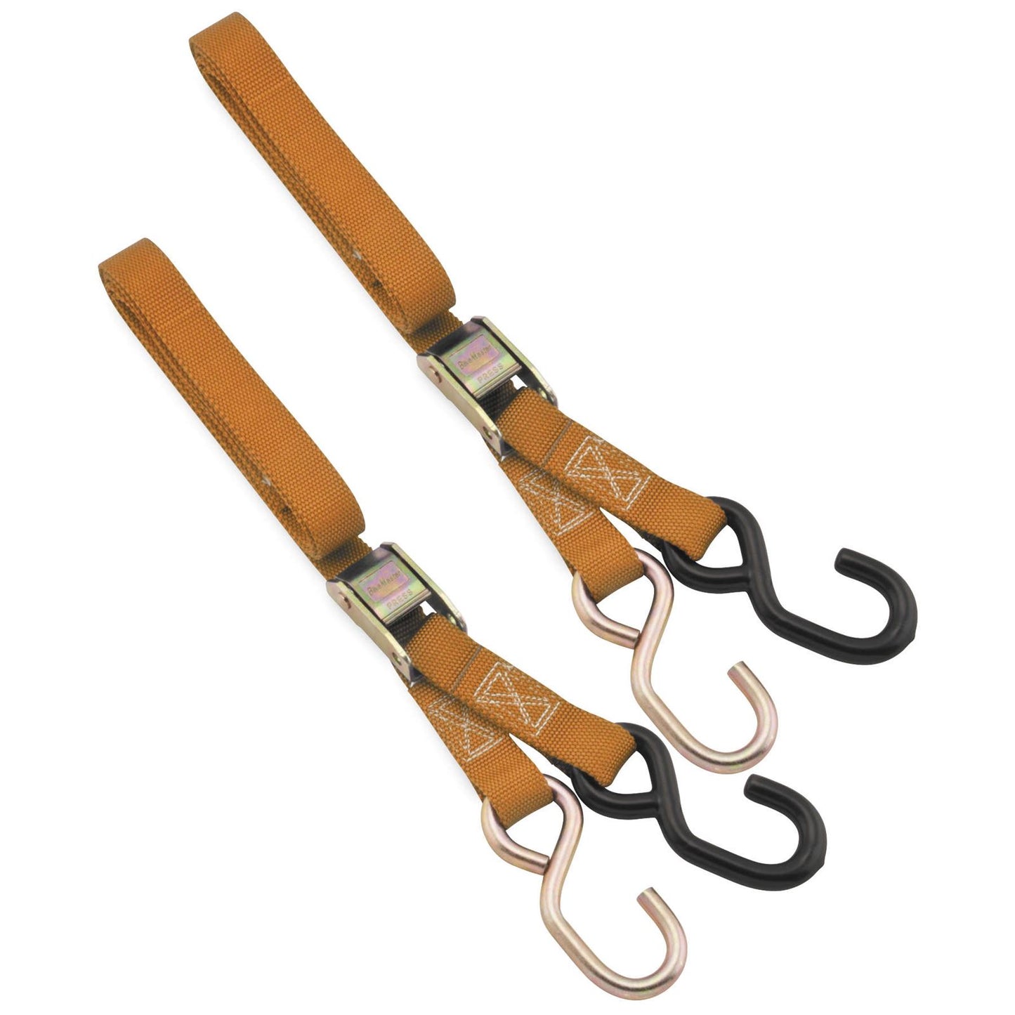 BikeMaster Standard Tie Downs and Bulk Tie Downs Orange - 1'' x 72'' 100505_75379
