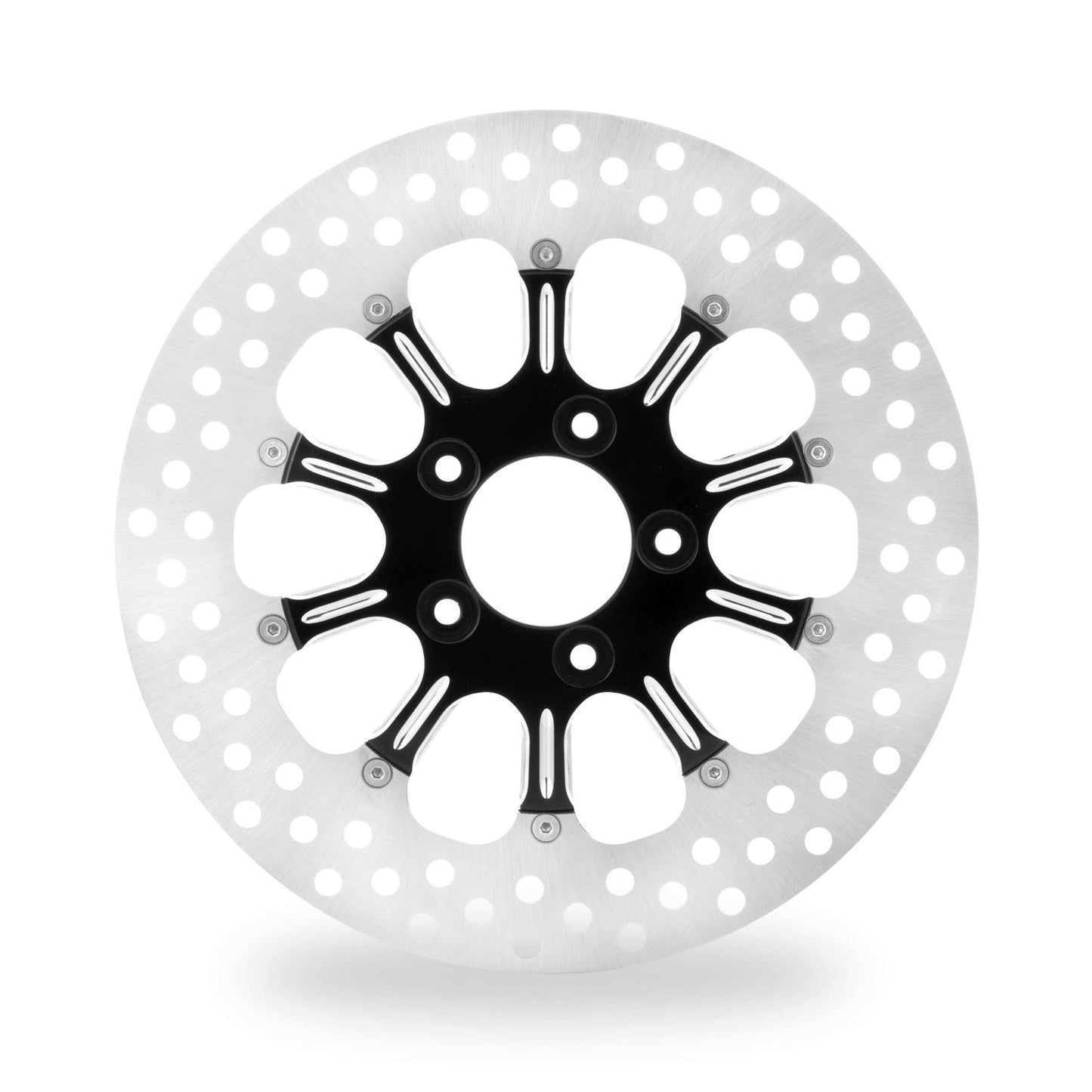 Performance Machine Revel Rotor Black Chrome 11.8" 0133-1800RELS-BMP_75524