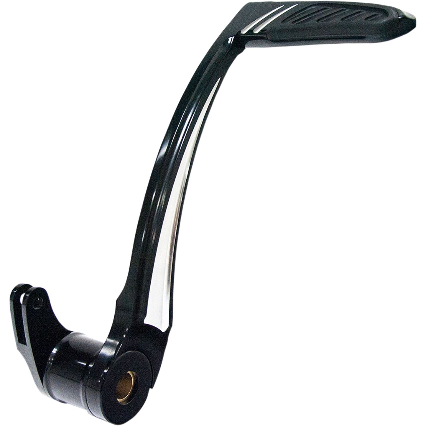 Performance Machine Rear Brake Lever - Contrast Cut - Black - '14-'19 FL 0032-1082-BM_452894