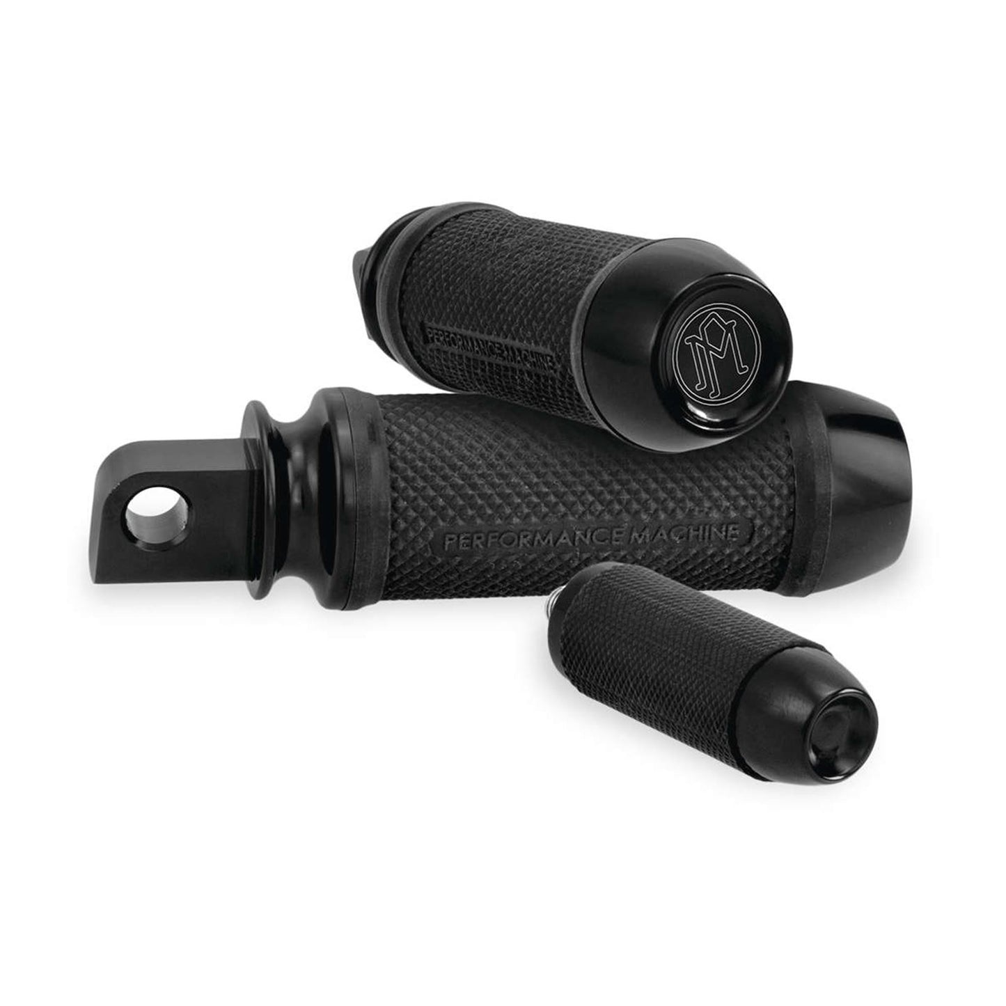 Performance Machine Elite Footpegs - Black - Softail 0035-0094-B_75548