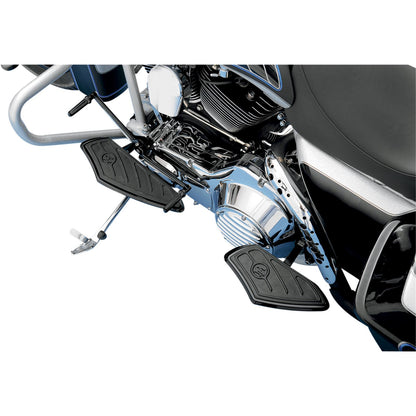 Performance Machine Driver Floorboards - Black- '84-17FL 0036-1000-B_452933