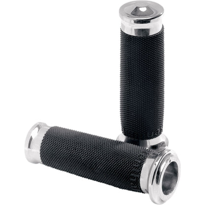 Performance Machine Chrome Renthal Wrap Grips 0063-2007-CH_452556
