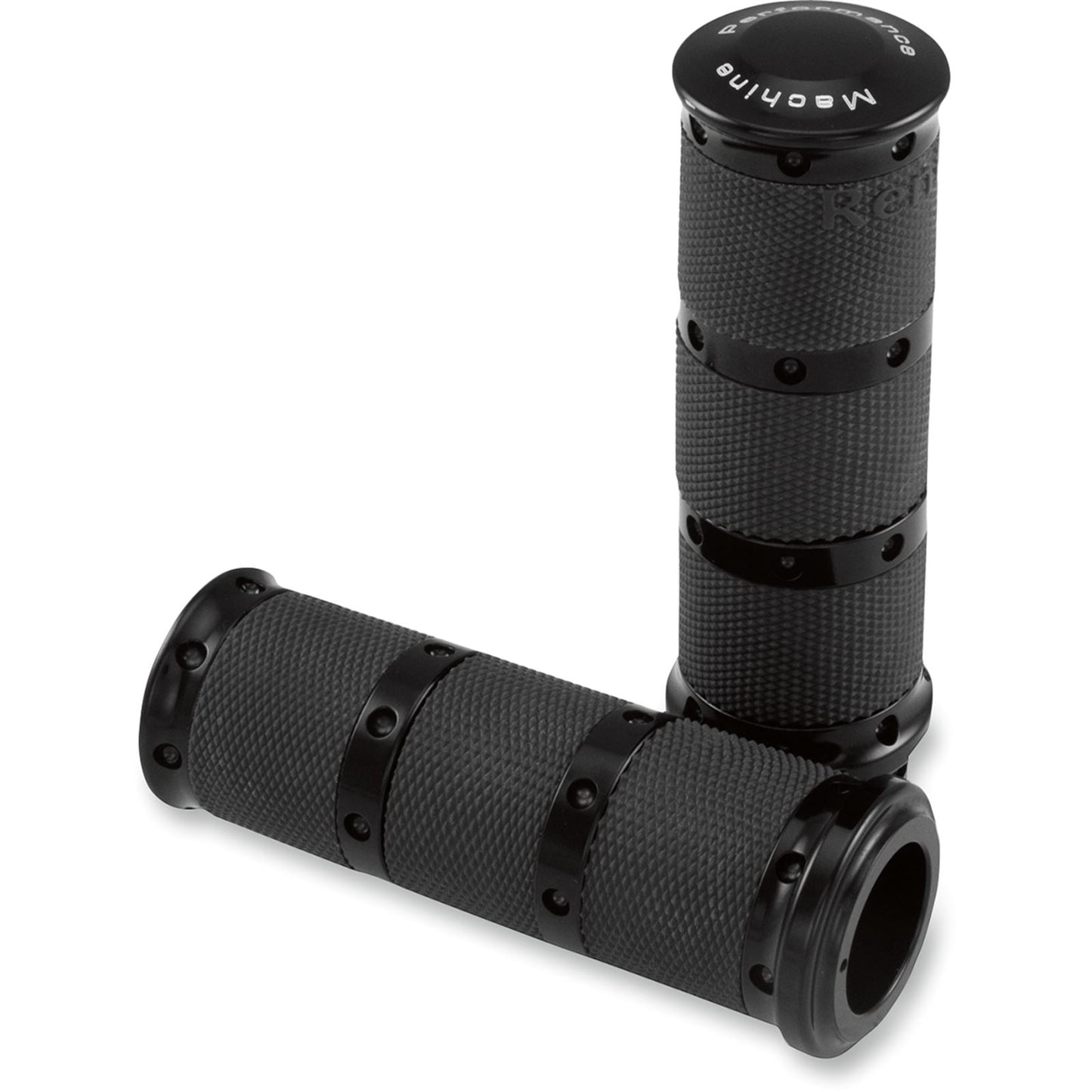 Performance Machine Black XL Grips for Throttle-by-Wire 0063-2018-B_452568