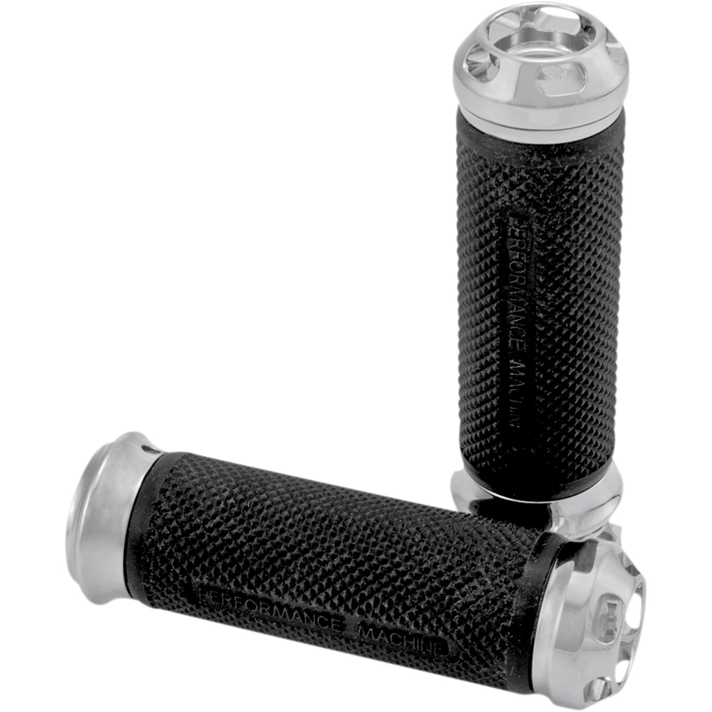 Performance Machine Chrome Elite Apex Grips for Cable 0063-2043-CH_452576