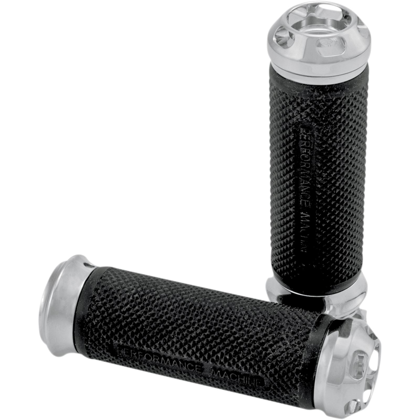Performance Machine Chrome Elite Apex Grips for Throttle-by-Wire 0063-2044-CH_452577