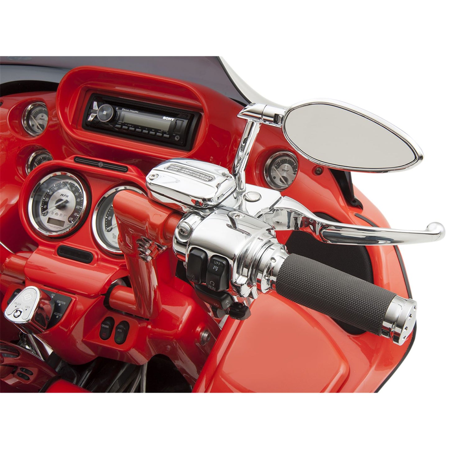 Performance Machine Vision Mirror - Blade - Chrome 0064-2026-CH_452600