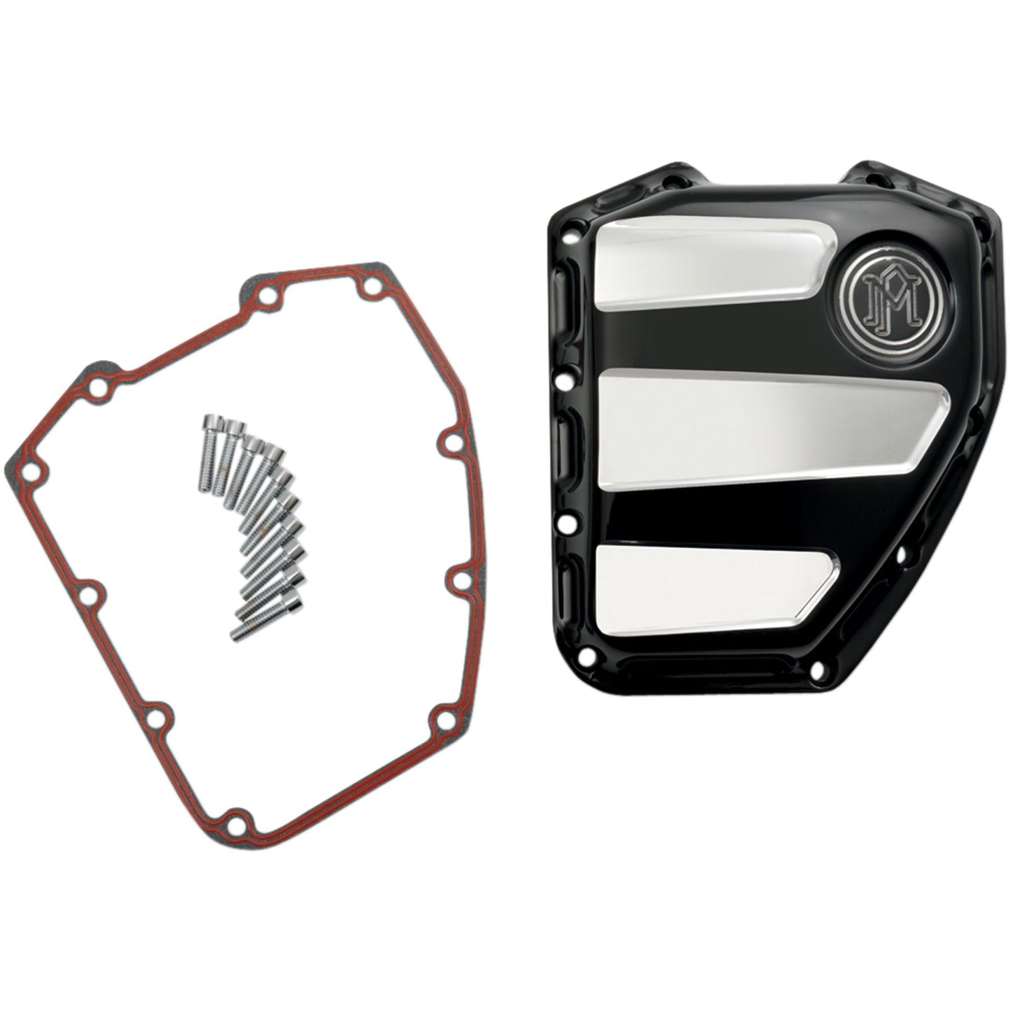 Performance Machine Cam Cover Scallop Platinum Cut - '01-17 Twin Cam 0177-2020-BMP_452653