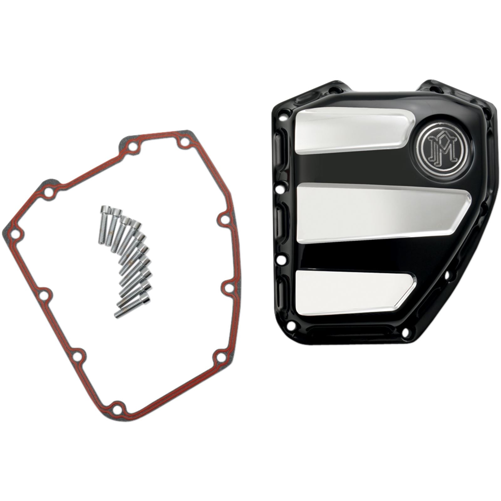 Performance Machine Cam Cover Scallop Platinum Cut - '01-17 Twin Cam 0177-2020-BMP_452653