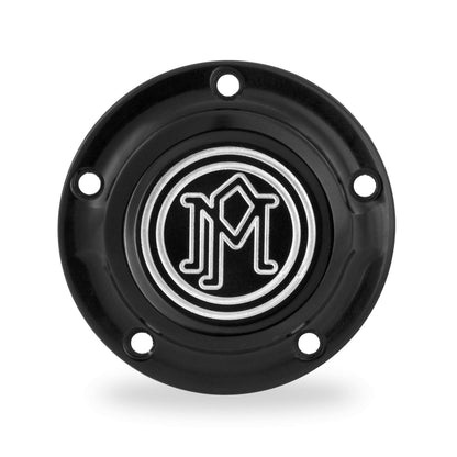 Performance Machine Ignition Cover Scallop 5 Hole Contrast Cut 0177-2029-BM_75693