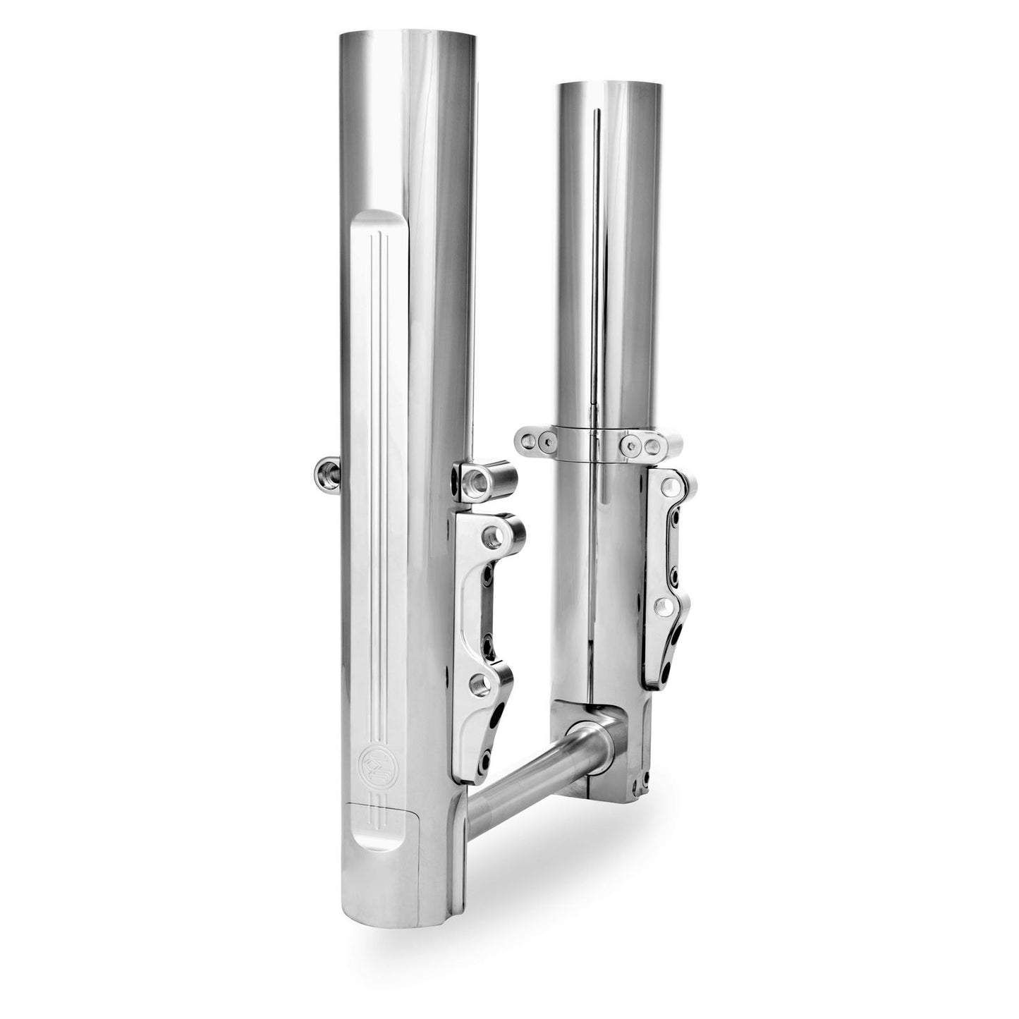 Performance Machine Lower Fork Leg Kit - Single Disc - Chrome - '14-'20 FL 0208-2097-CH_75840