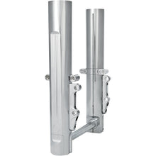 Performance Machine Lower Fork Leg Kit - Dual Disc - Chrome - '08-'13 0208-2056-CH_452453