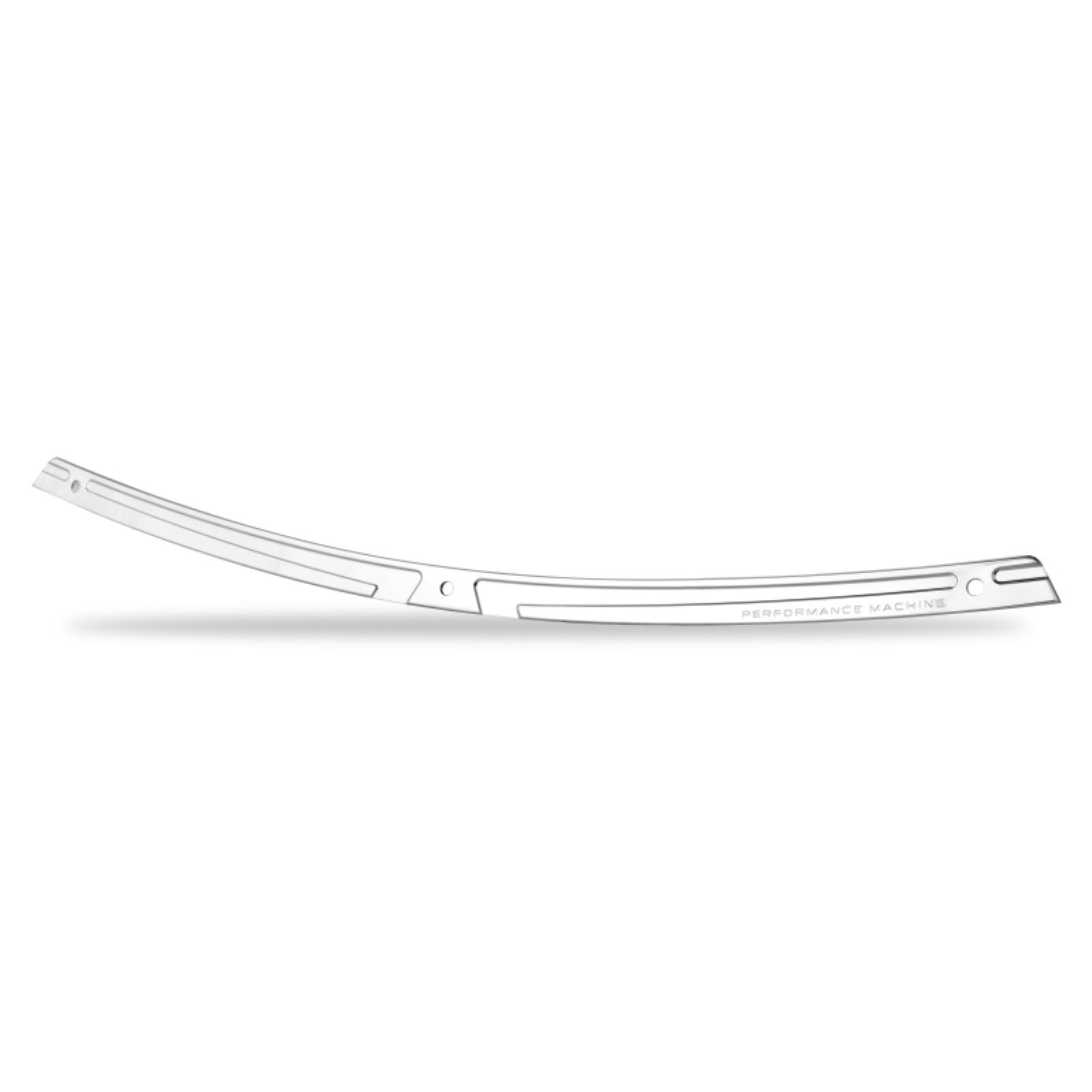 Performance Machine Windshield Trim - Scallop - Chrome 0209-2015SCA-CH_1462446