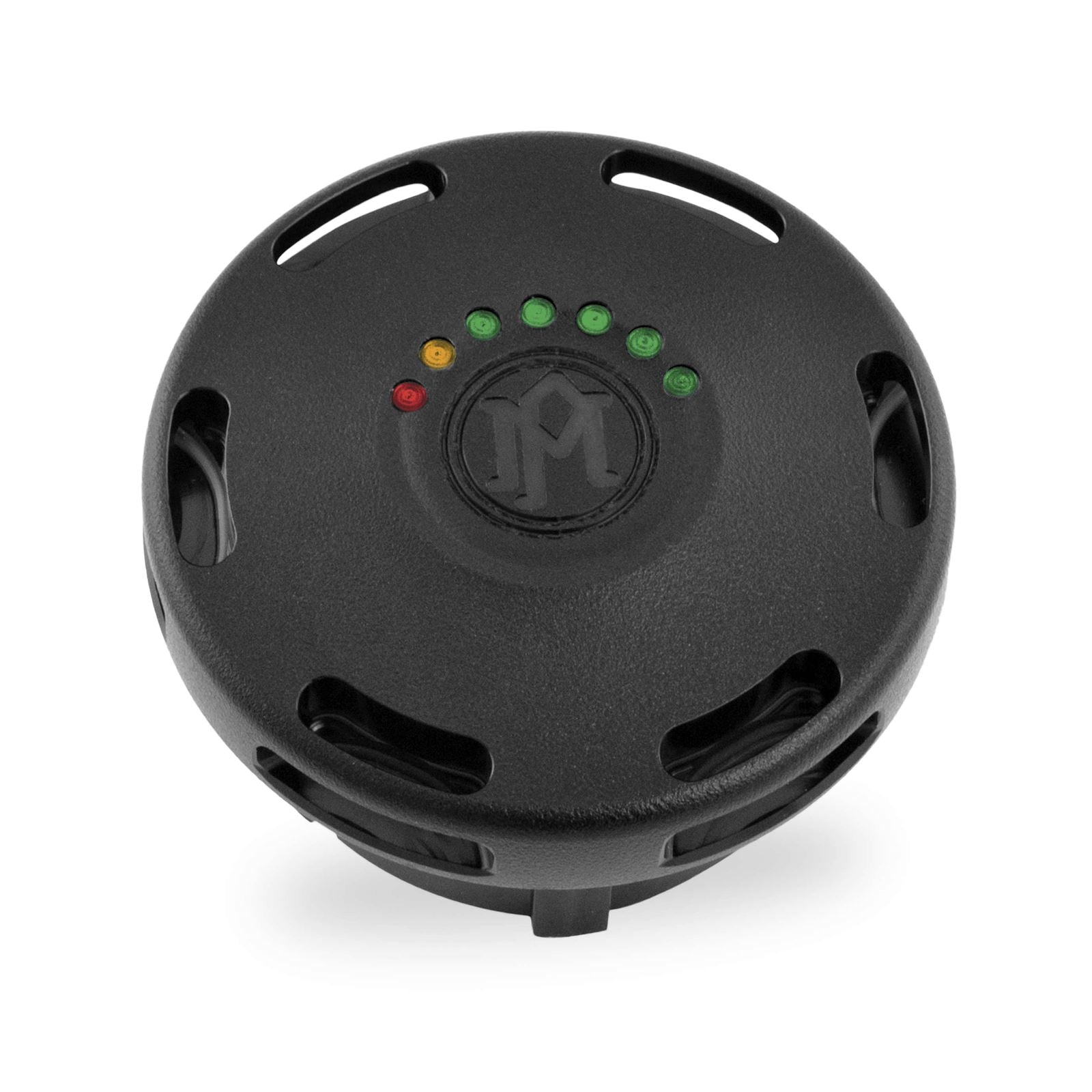 Performance Machine LED Gauge Fuel Caps - Apex - Black OPS 0210-2025APX-SMB_75869