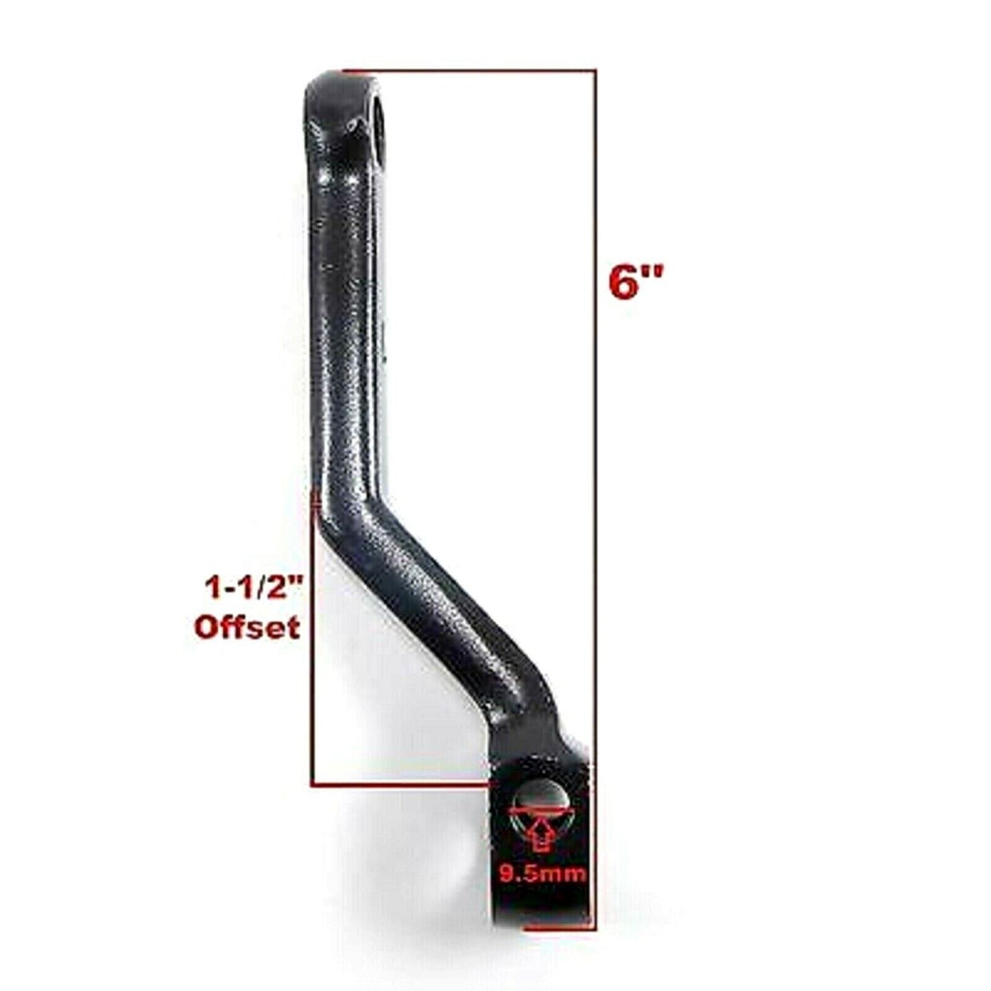 2FastMoto Moped Crank Arm Pair For Tomos A35 Golden Bullet TX50 - Black  26-09511B_859939