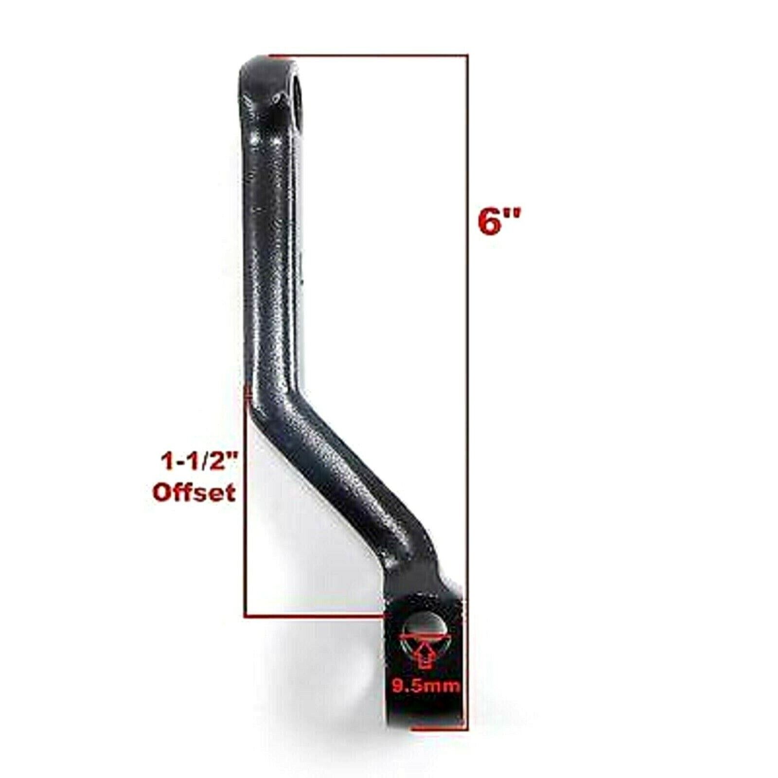 2FastMoto Moped Crank Arm Pair For Tomos A35 Golden Bullet TX50 - Black  26-09511B_859939