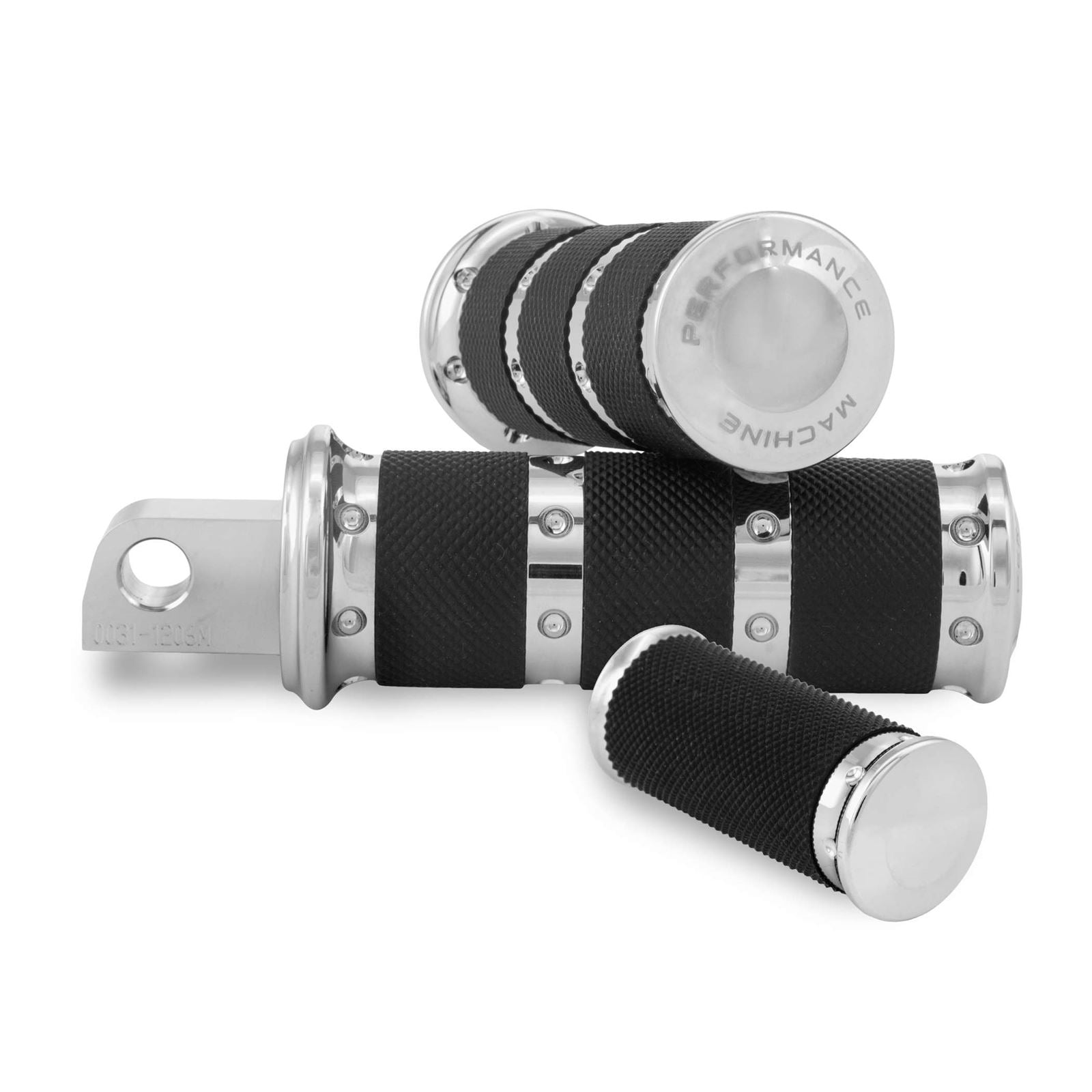 Performance Machine Footpeg - Chrome - XLS 0035-1161-CH_75949