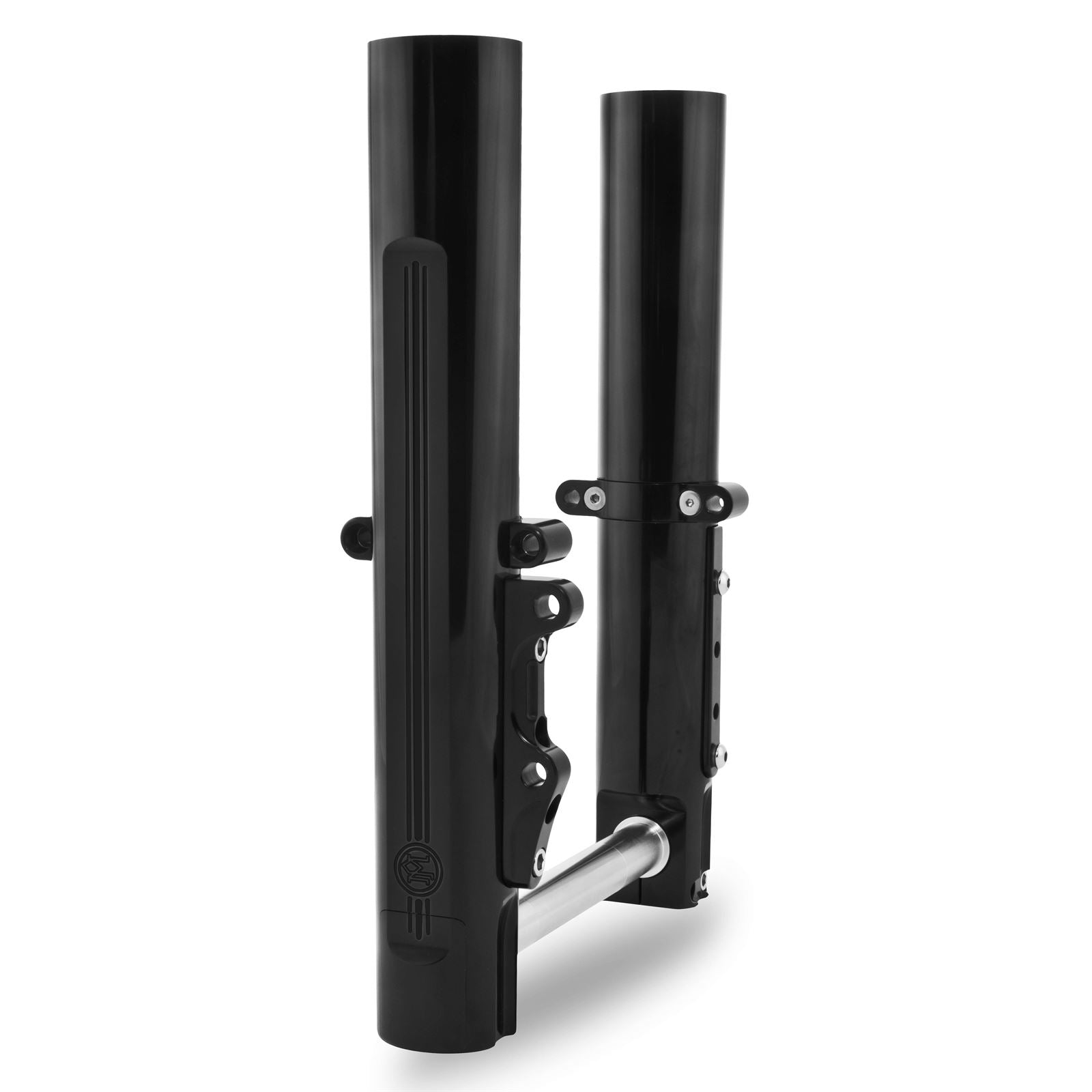 Performance Machine Lower Fork Leg Kit - Single Disc - Black - '14-'20 FL 0208-2097-B_75979