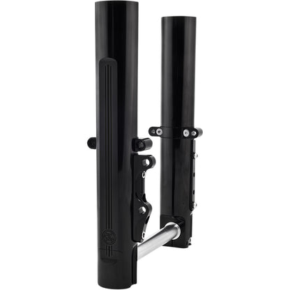 Performance Machine Lower Fork Leg Kit - Single Disc - Black - '14-'20 FL 0208-2097-B_452466