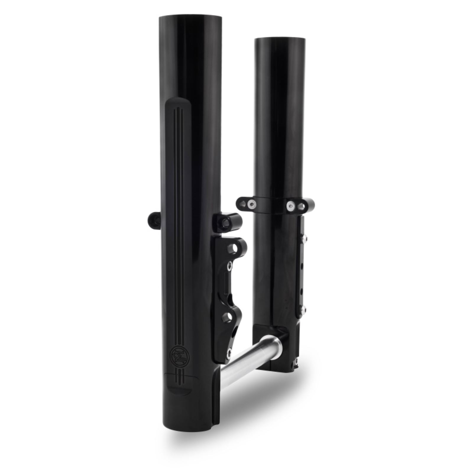 Performance Machine Lower Fork Leg Kit - Single Disc - Black - '14-'20 FL 0208-2097-B_1462477