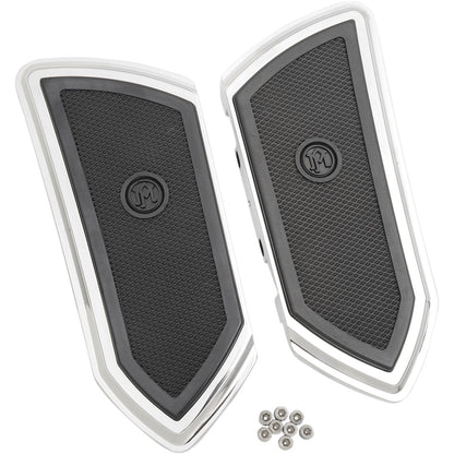 Performance Machine FTZ Passenger Floorboard - Chrome 0036-1009-CH_452941