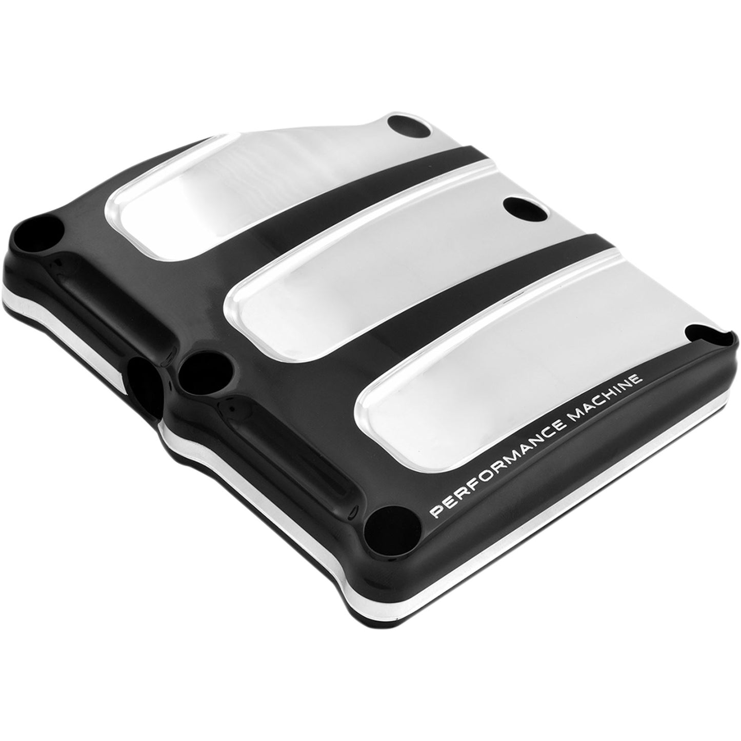 Performance Machine Transmission Cover - Platinum Cut™ - Scallop 0203-2018-BMP_452830