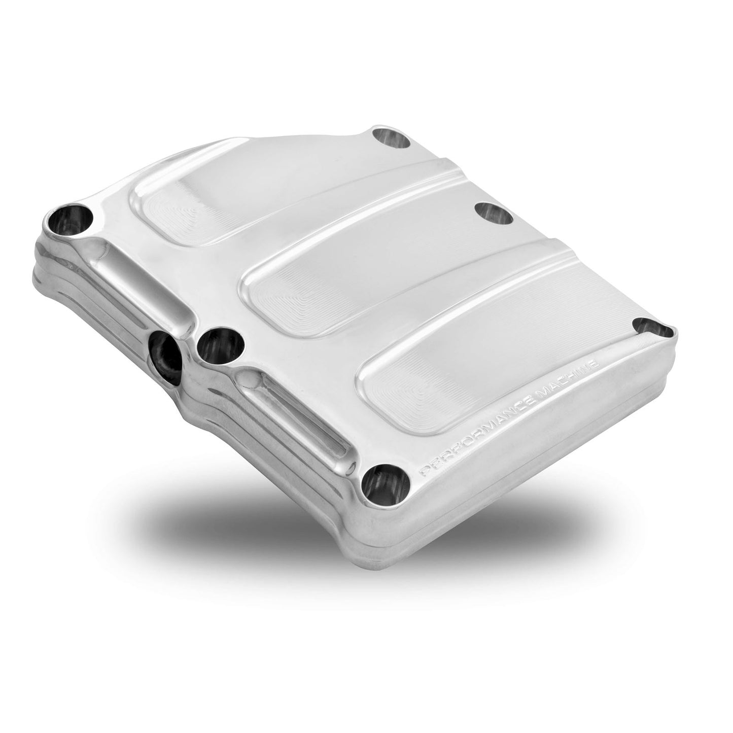 Performance Machine Transmission Cover - Chrome - Scallop 0203-2018-CH_76048