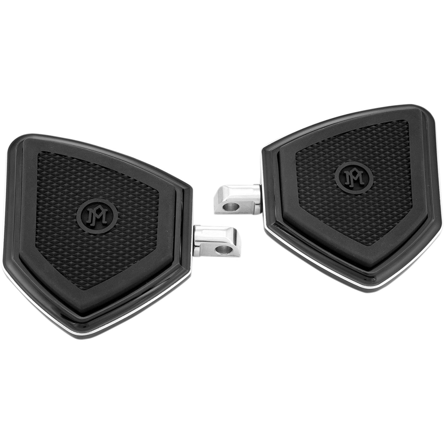 Performance Machine Passenger Floorboards - FTZ - Black 0036-1017-BM_452953