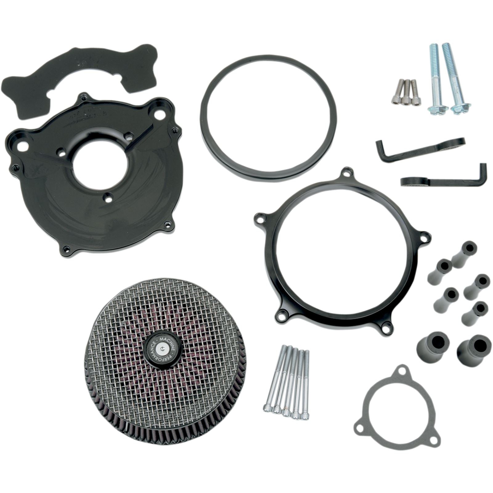 Performance Machine Air Cleaner '08-16FL - Black 0206-2007-B_452677