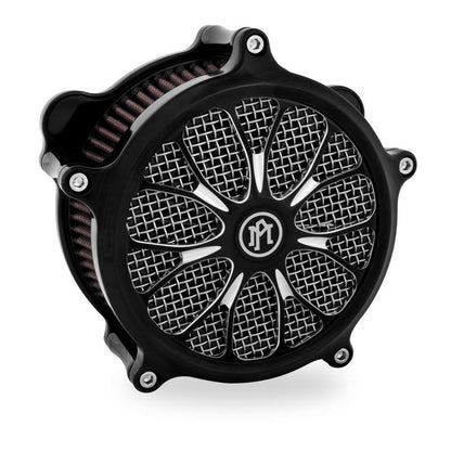 Performance Machine Insert Air Cleaner Heathen Black 0206-2010HEA-BM_76098