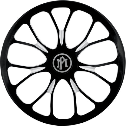 Performance Machine Insert Air Cleaner Heathen Black 0206-2010HEA-BM_452777