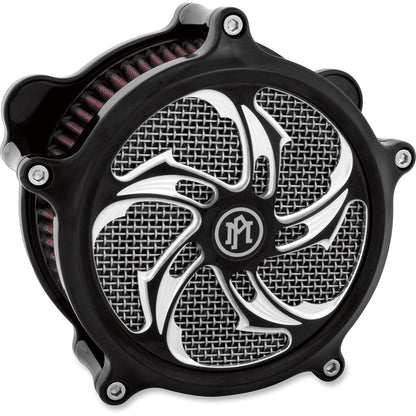 Performance Machine Insert Air Cleaner Rival Black 0206-2010RVL-BM_452781