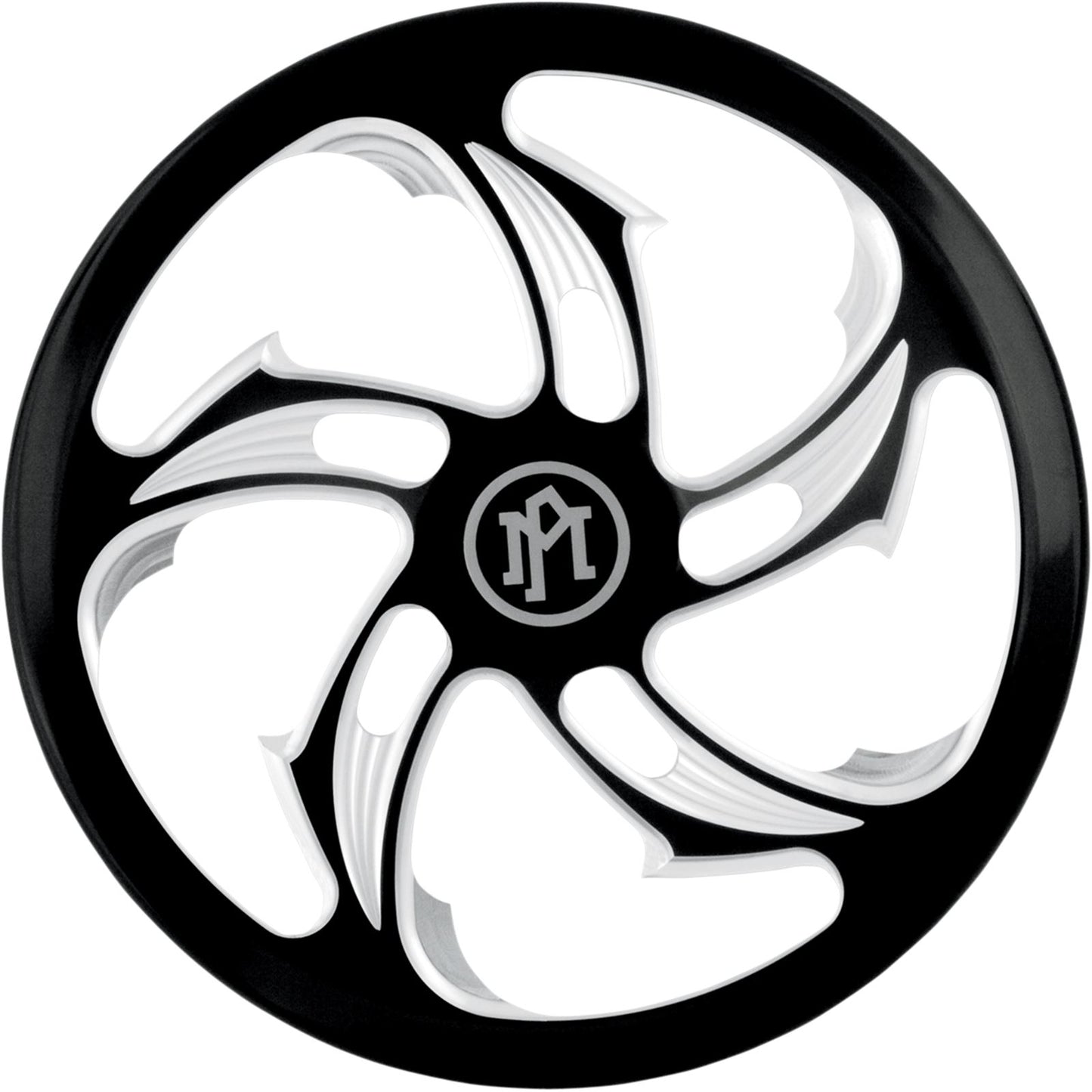 Performance Machine Insert Air Cleaner Rival Black 0206-2010RVL-BM_452782