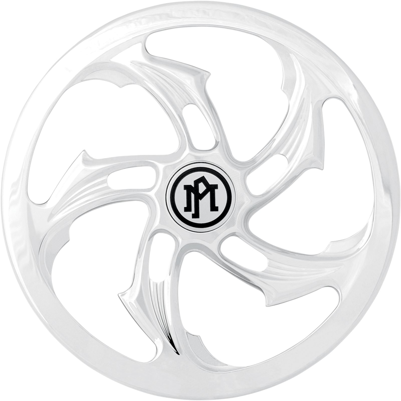 Performance Machine Insert Air Cleaner Rival Chrome 0206-2010RVL-CH_452783