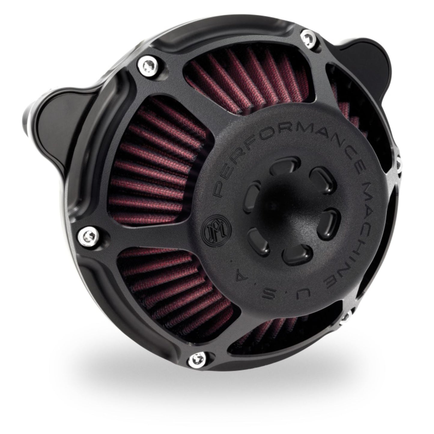 Performance Machine Air Cleaner MaxHP Cv/Electronic Fuel Injection Black Ops 0206-2078-SMB_1462885