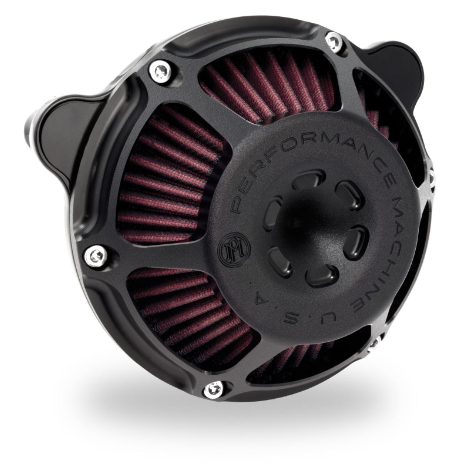 Performance Machine Air Cleaner MaxHP Cv/Electronic Fuel Injection Black Ops 0206-2078-SMB_1462885
