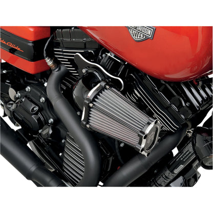 Performance Machine Air Cleaner Fastair Contrast Cut Cv/Fuel Injection 0206-2049-BM_452683