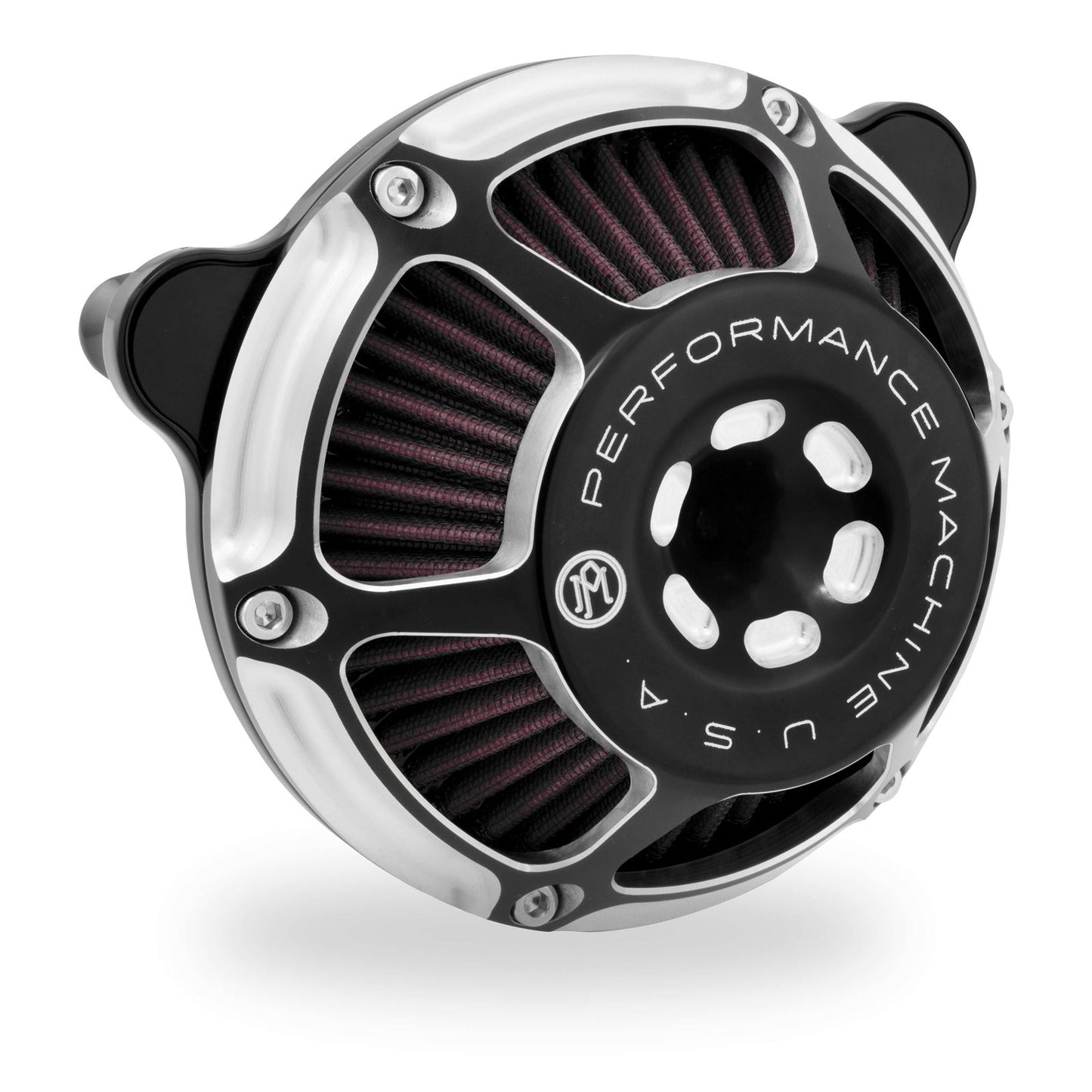 Performance Machine Air Cleaner MaxHP - '14+ for Indian Contrast Cut 0206-2124-BM_76147