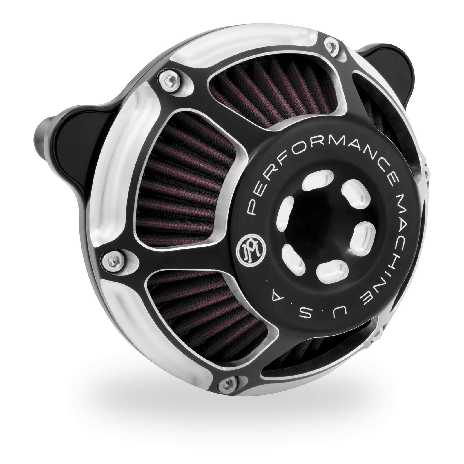 Performance Machine Air Cleaner MaxHP - '14+ for Indian Contrast Cut 0206-2124-BM_76147