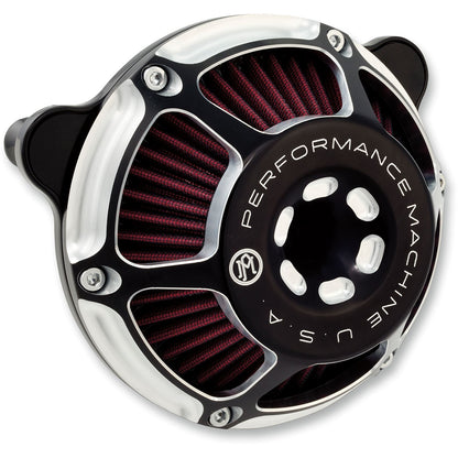 Performance Machine Air Cleaner MaxHP - '14+ for Indian Contrast Cut 0206-2124-BM_452726