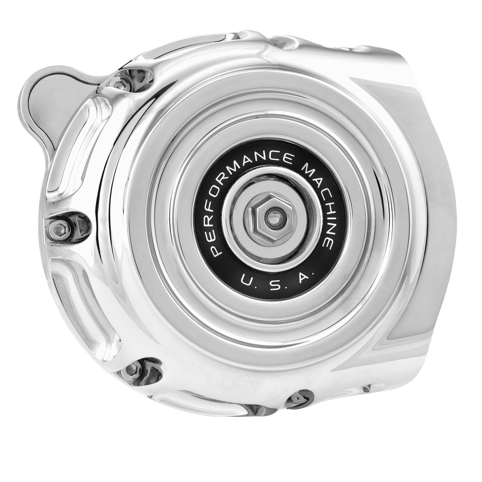 Performance Machine Air Cleaner Vintage 93+Big Twin Chrome 0206-2130-CH_76156