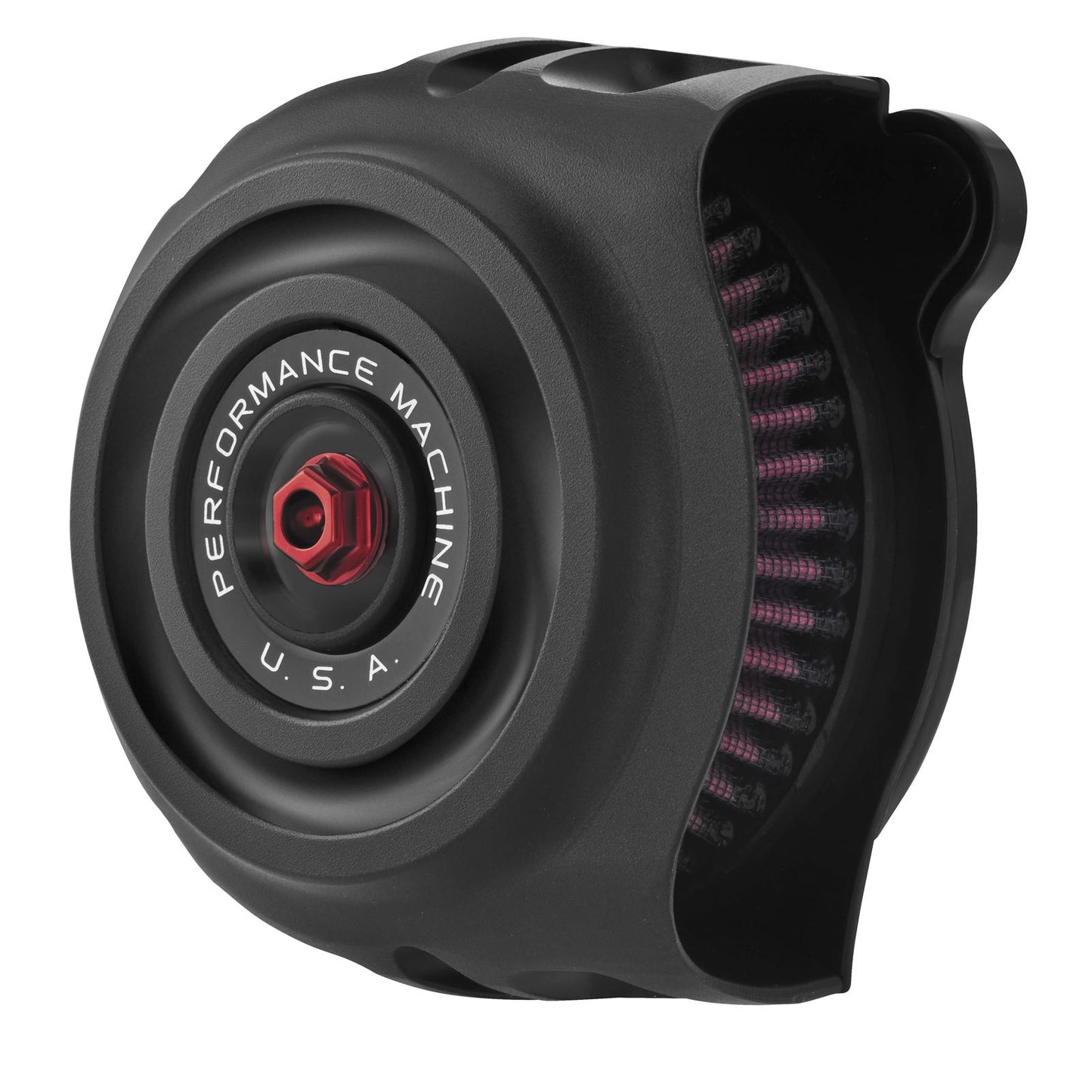 Performance Machine Air Cleaner Vintage 93+Big Twin Black Ops 0206-2130-SMB_76159