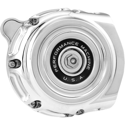 Performance Machine Air Cleaner Vintage Throttle By Wire Chrome 0206-2131-CH_452736