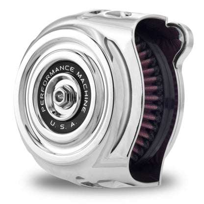 Performance Machine Air Cleaner Vintage Throttle By Wire Chrome 0206-2131-CH_1463075