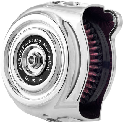 Performance Machine Air Cleaner Vintage Throttle By Wire Chrome 0206-2131-CH_452737