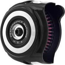 Performance Machine Air Cleaner Vintage - '14+ for Indian Contrast Cut 0206-2133-BM_452746