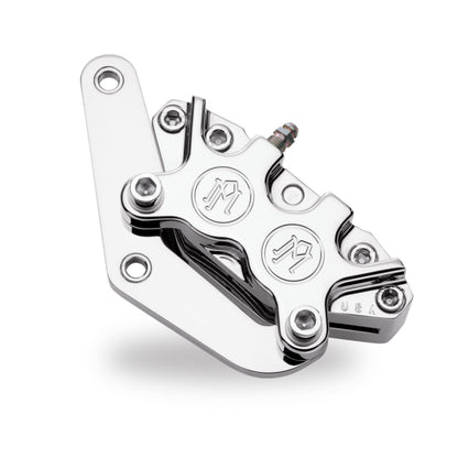 Performance Machine Front 4-Piston Classic Caliper Bracket - Chrome 1213-0017-CH_1462562