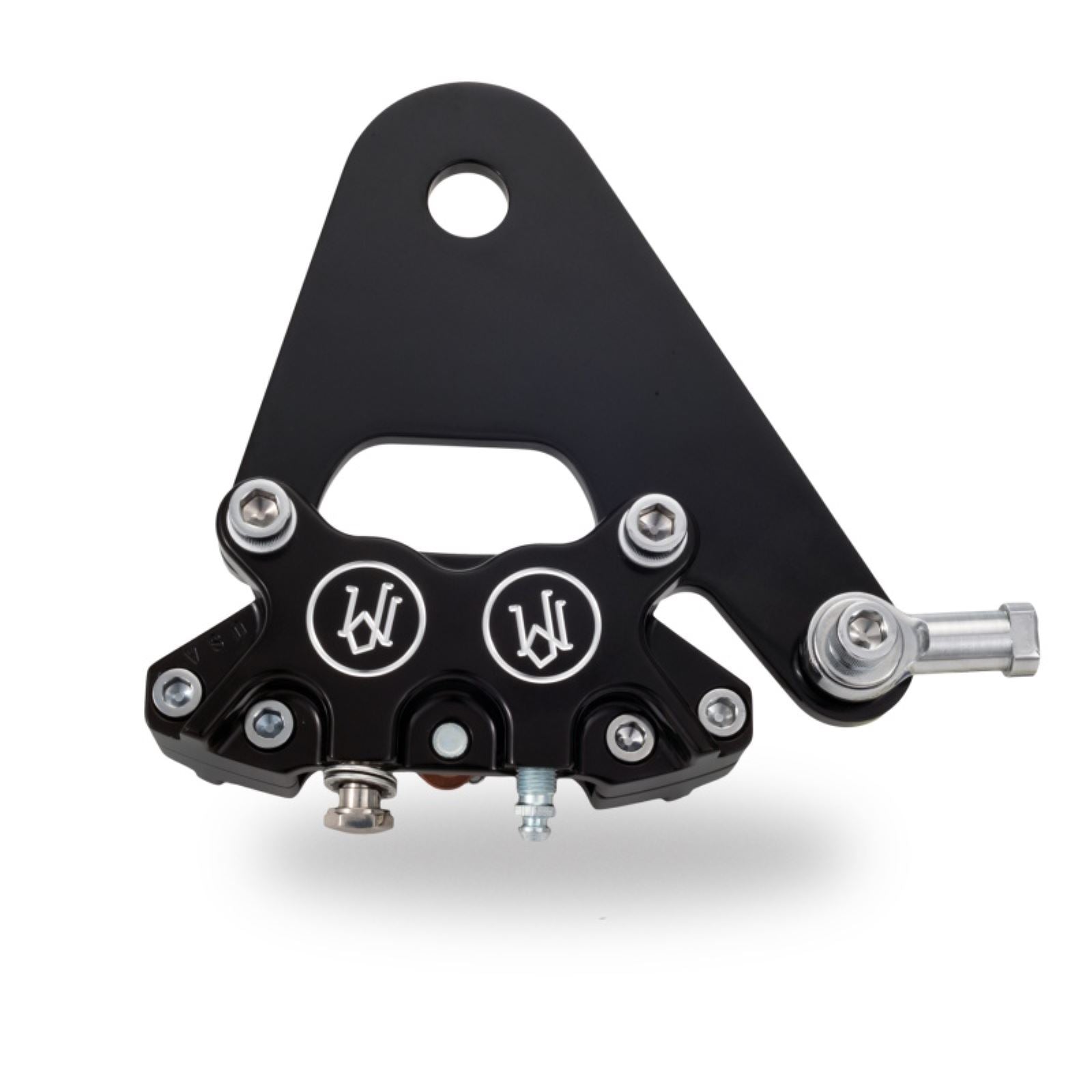 Performance Machine Rear 4-Piston Caliper and Bracket Custom Applications Contrast Cut [MPN: 1272-0052-BM]_1462537