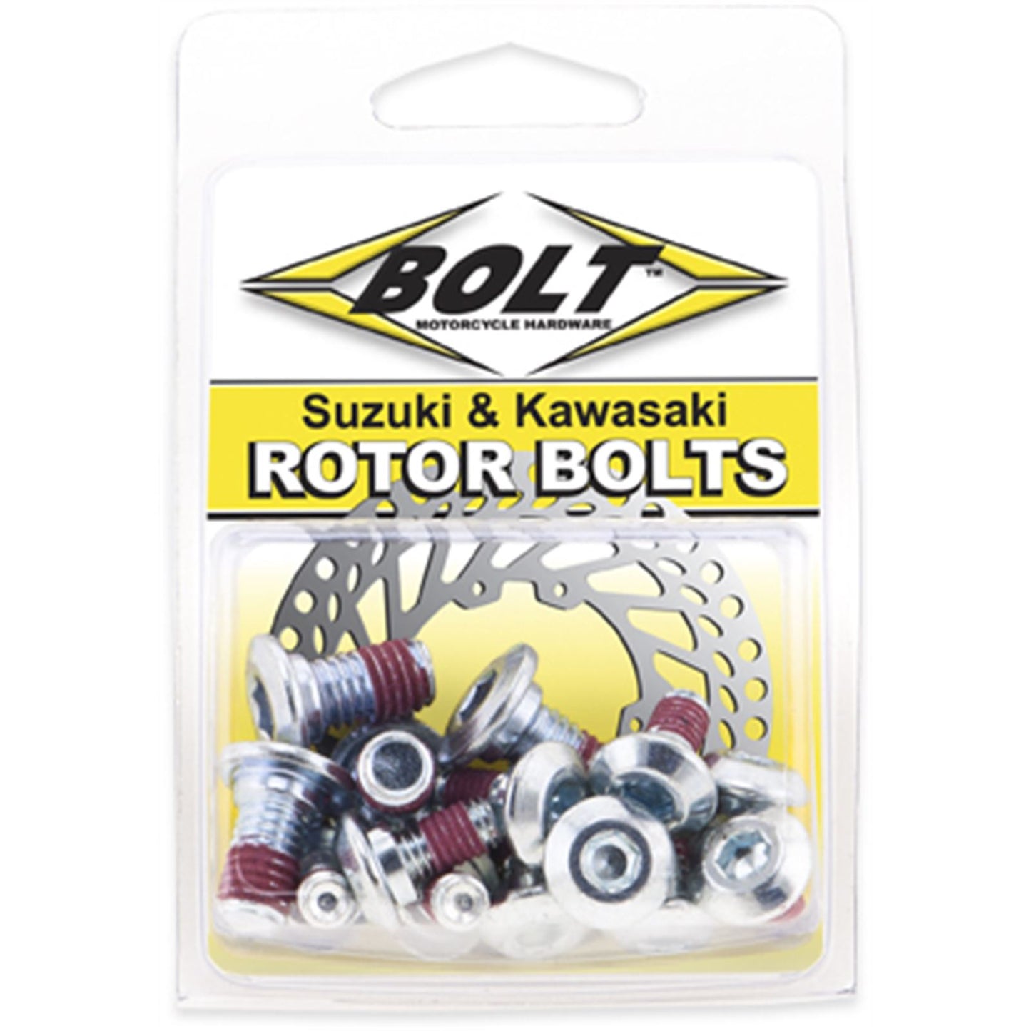 Bolt MC Hardware Rotor Bolts For Suzuki/Kawasaki 2009-SKRTR_1002274