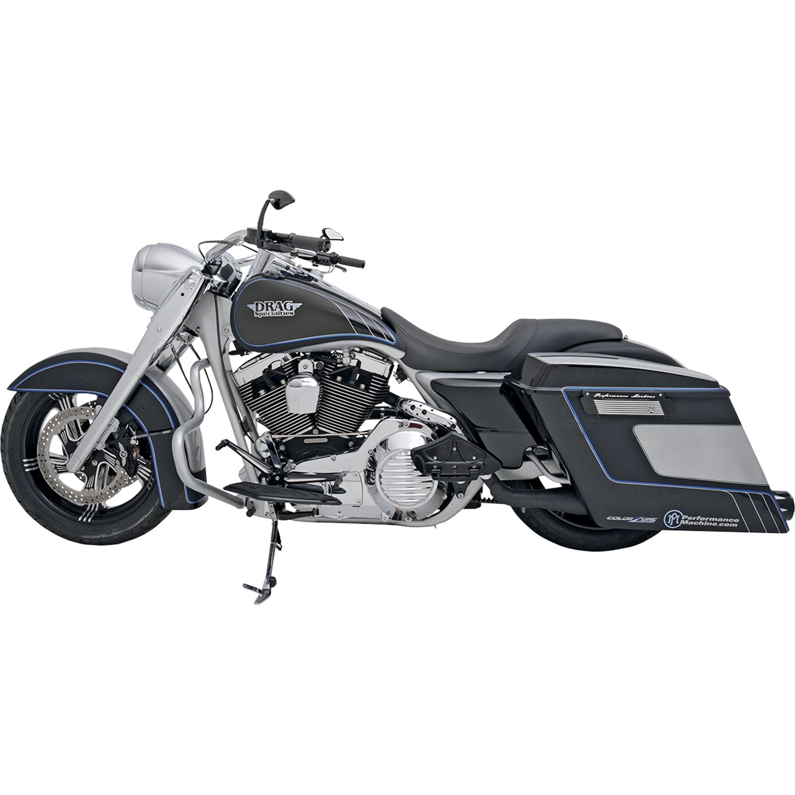 Performance Machine 6-Piston Caliper - 13" - Left - Contrast Cut 0051-2917-BM_453018